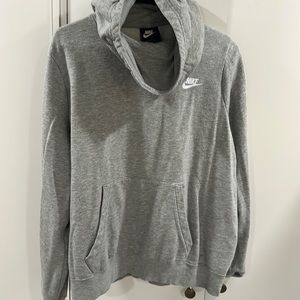 Gray Nike sweatshirt